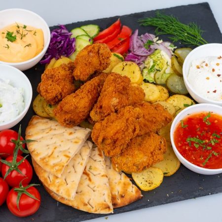 Meniu Crispy + Aripioare 10 bucati